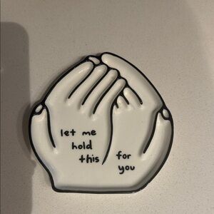 Ceramic Hand Dish for jewelry or other little items